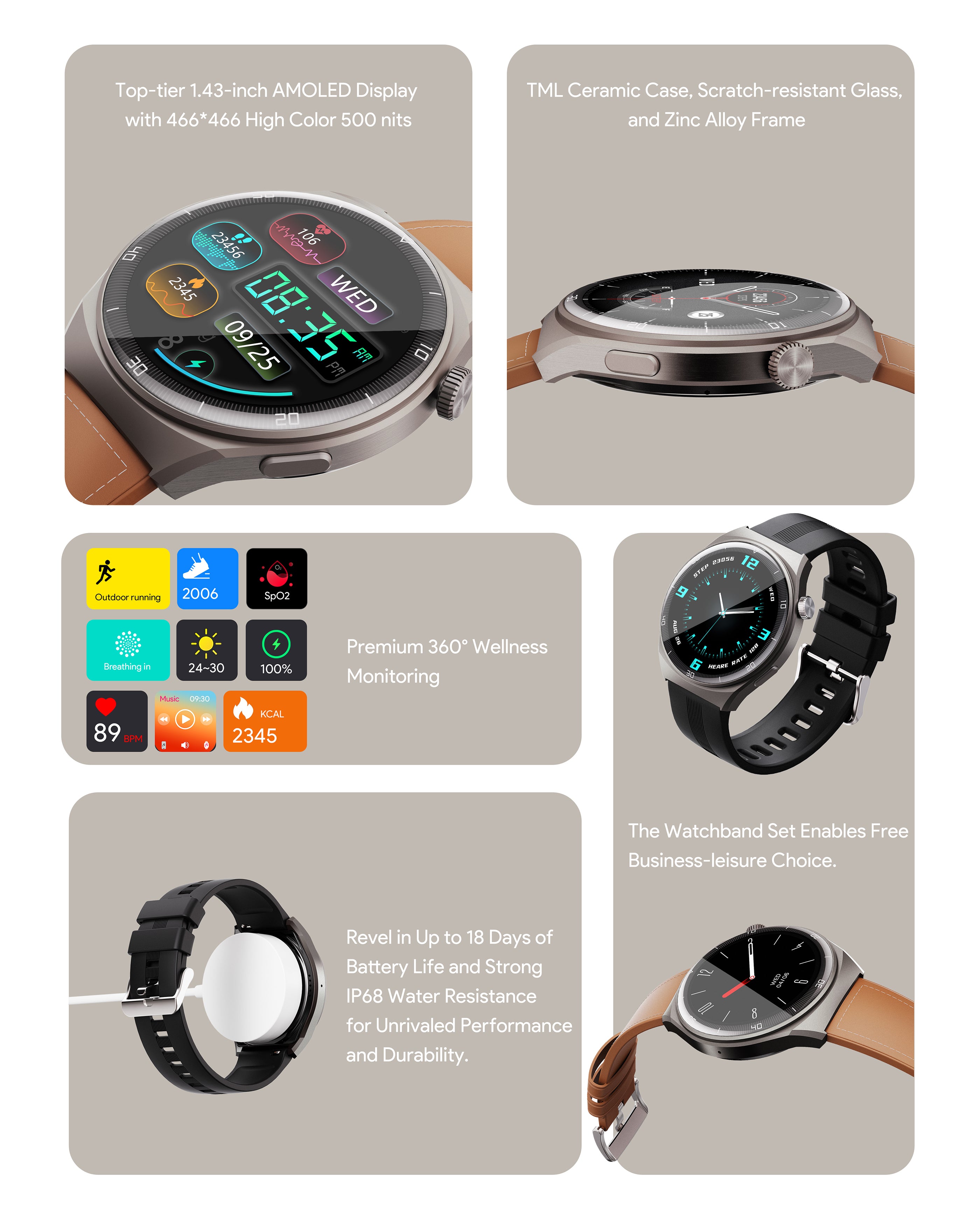 AUKEY SW-2U SmartWatch 2 Ultra