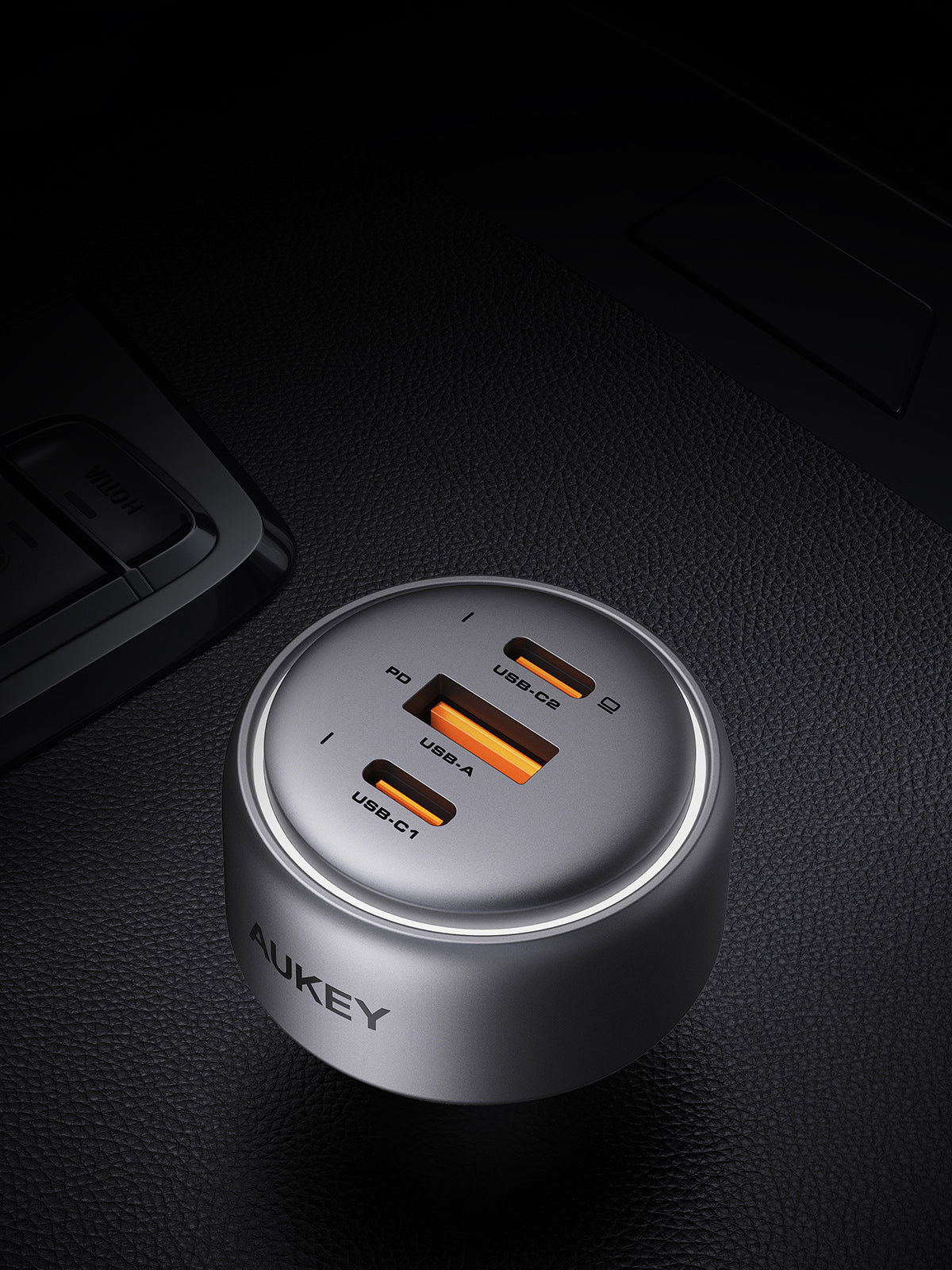 AUKEY CC-P3 Pathfinder Mix 3 100W Fast Charging Car Charger