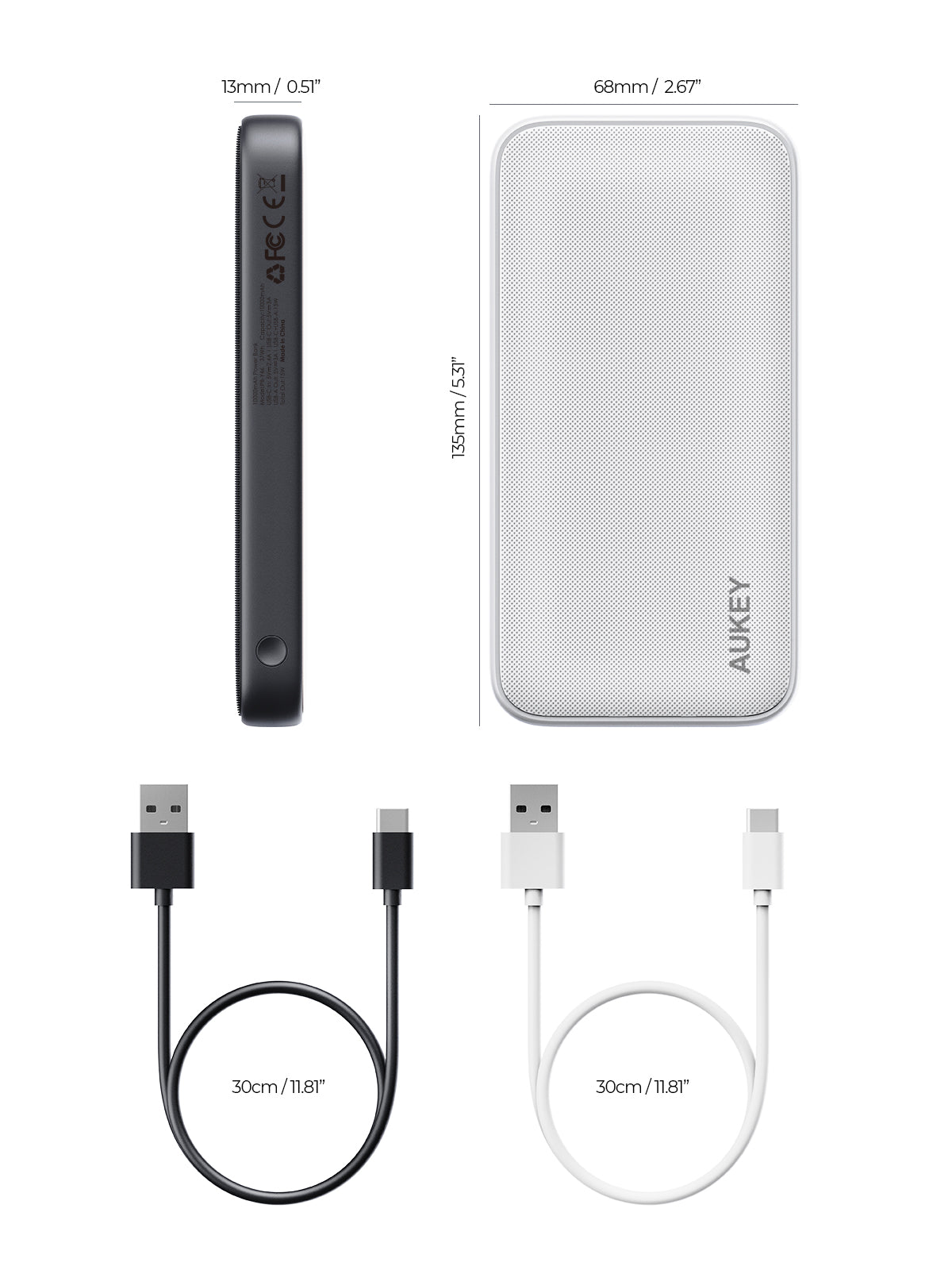 AUKEY PB-Y46 Spark Go 10000 Fast Charging Power Bank