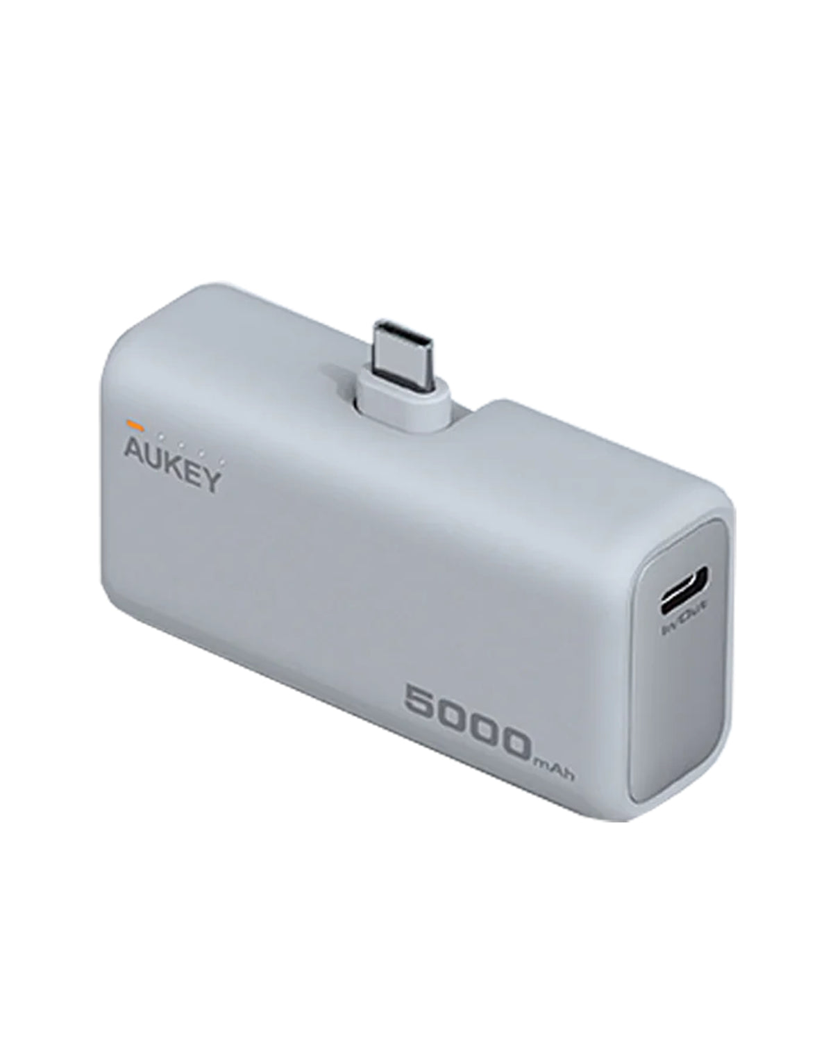 AUKEY PB-Y59 Spark Mini 5000 Portable Power Bank with Built-in USB-C Port