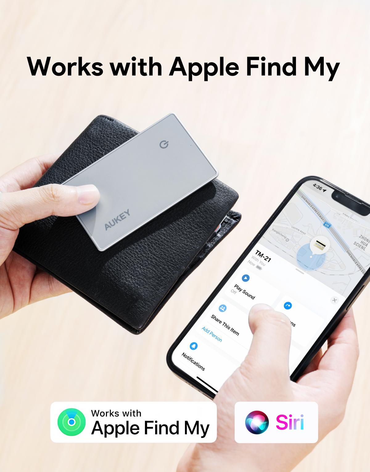 AUKEY TM-21 Track Mate 3 Smart Bluetooth Tracker