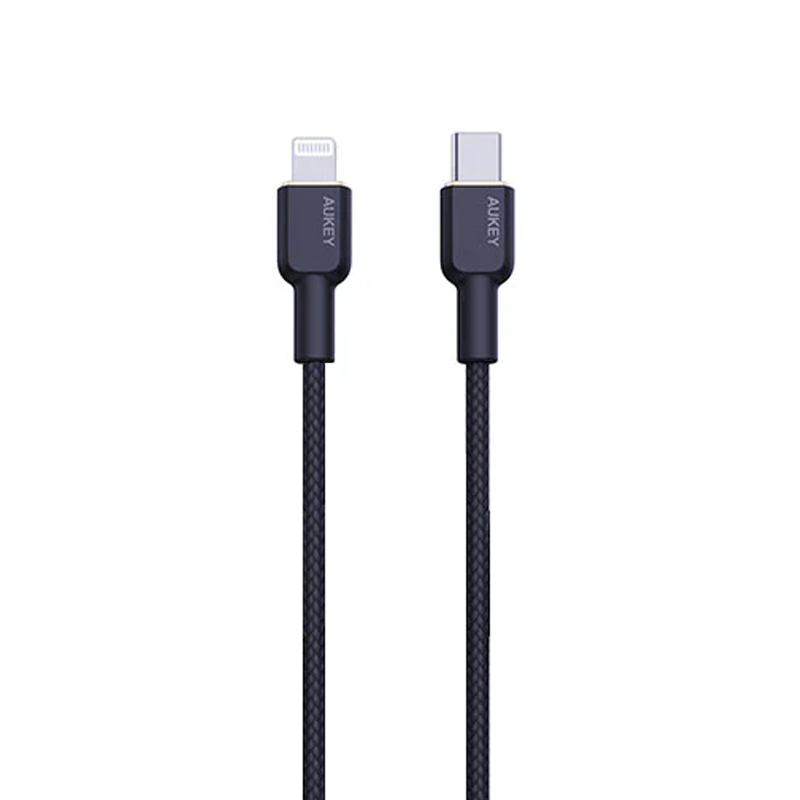 AUKEY CB-KCL1 Circlet CL Aramid Fiber Core USB-C to Lighting Cable Type C PD Cable for iOS