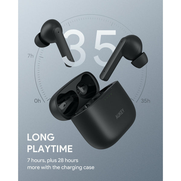 Los nuevos auriculares Bluetooth sin cables de Aukey prometen más autonomía  y resistencia al agua por 18,79 euros en