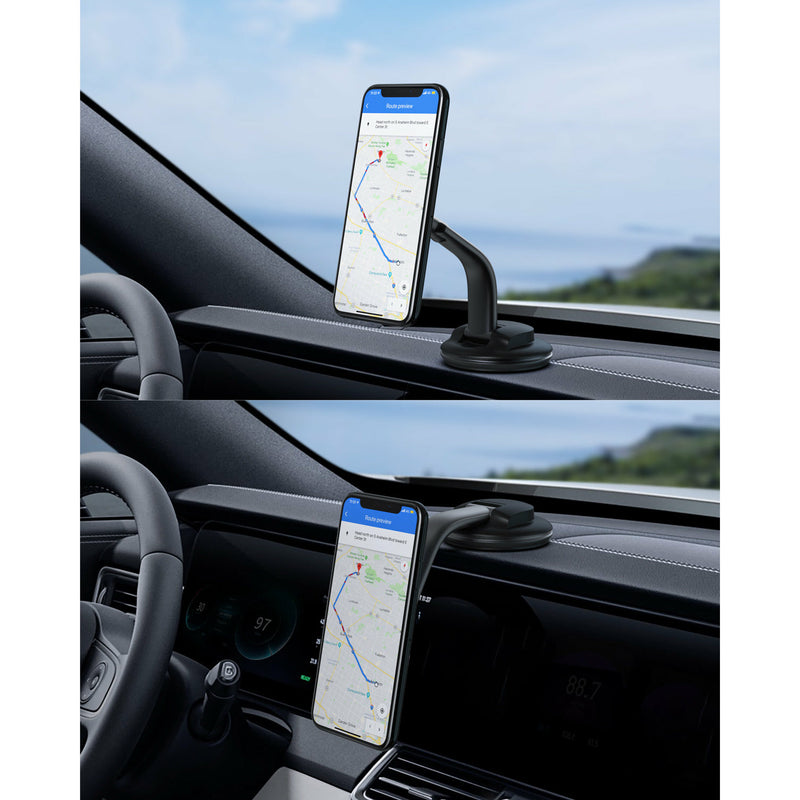 15.33] Car Centre Navigation Mobile Phone Holder 360 Rotating